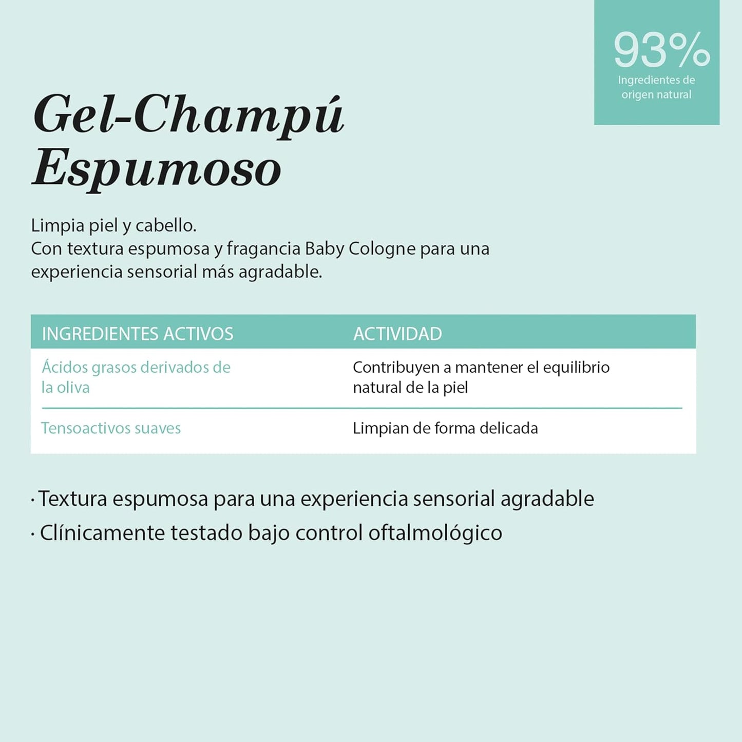 Suavinex Gel Champú Espumoso Pediátrico