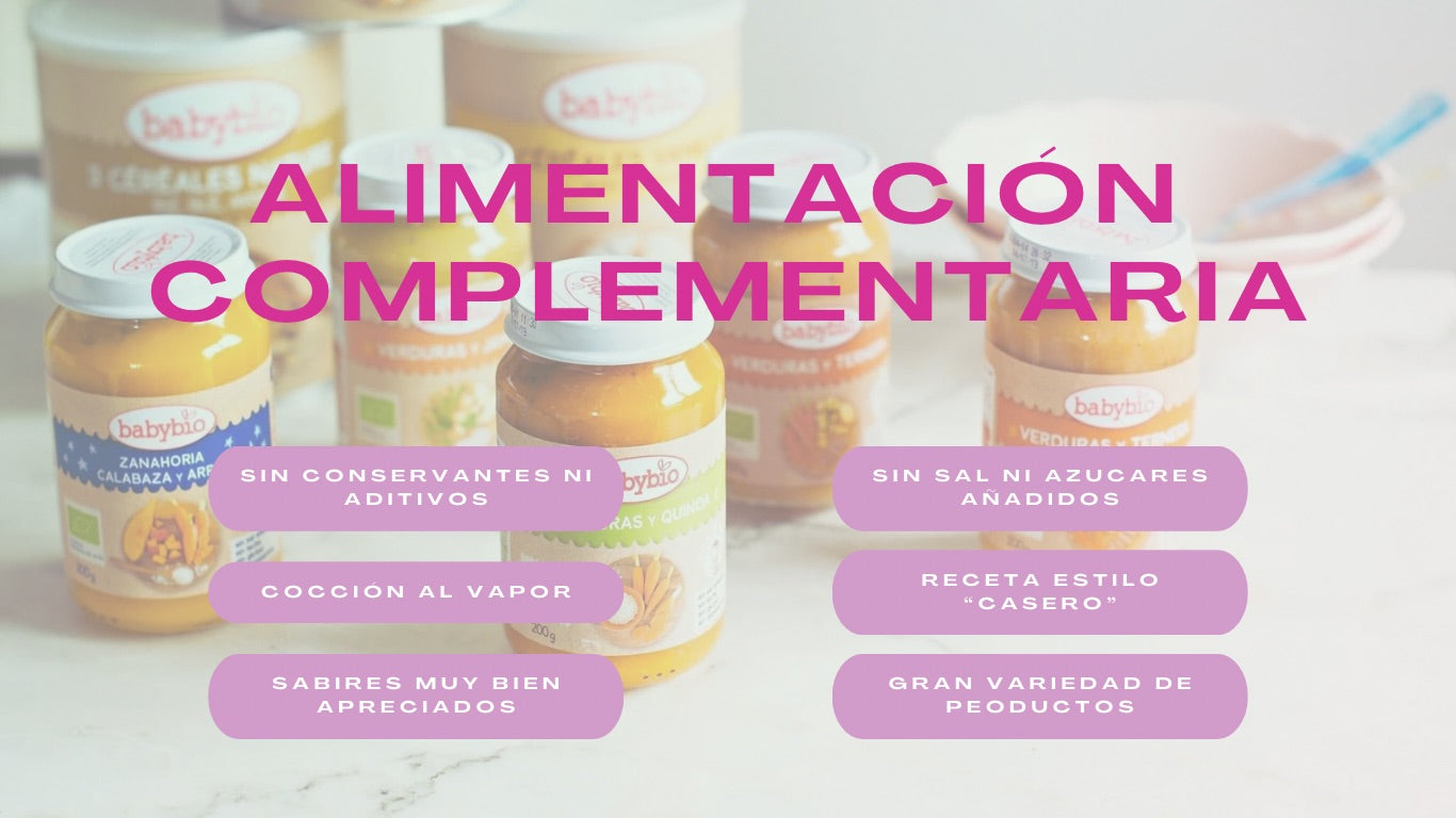 Babybio alimentación complementaria