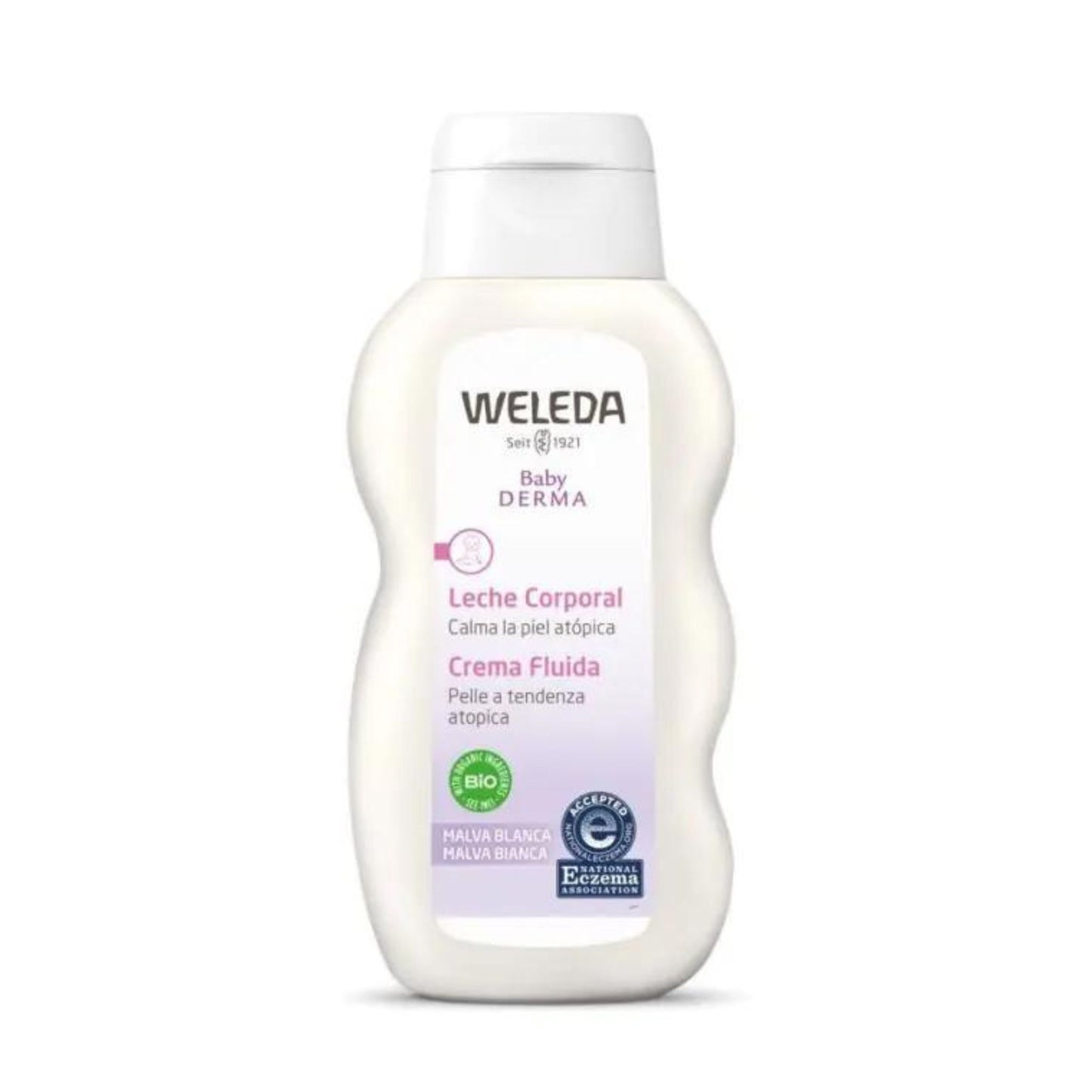 weleda malva blanca para la piel atopica leche corporal