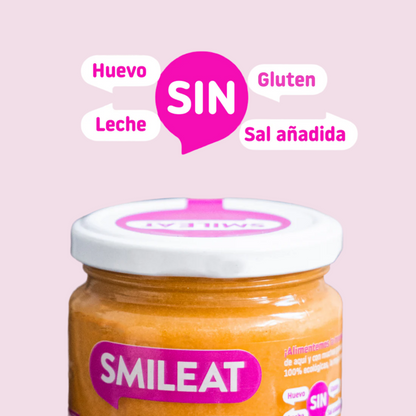 Smileat_alergenos-pavo_y_verduras_parafarmababy alergenos:sin huevo,sin leche, sin gluten,sin sal añadida