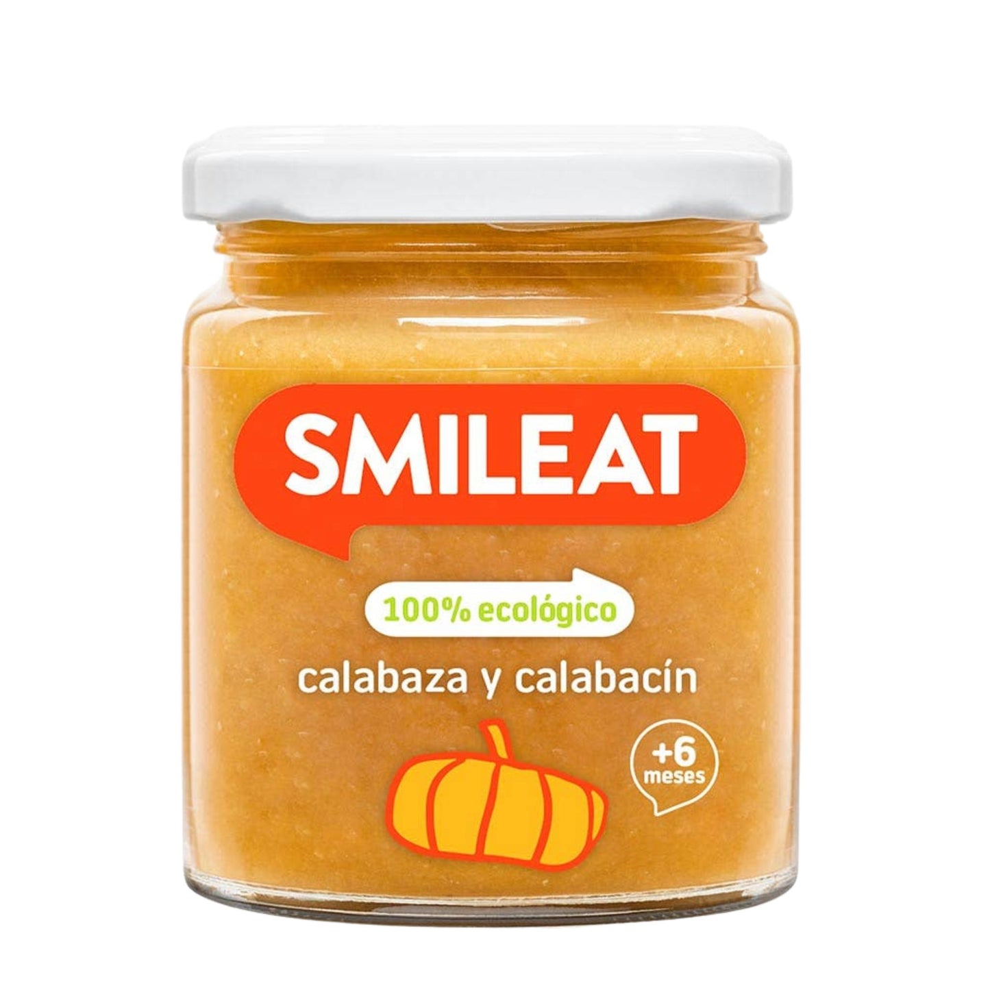 Smileat Calabaza y calabacín 230g Ecológico tarrito