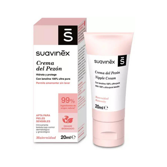 Suavinex Crema Cuidado del Pezón 20 ml