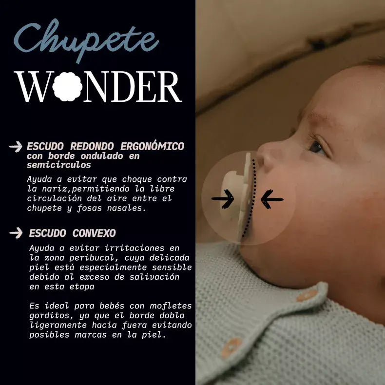 caracteristicas chupete wonder