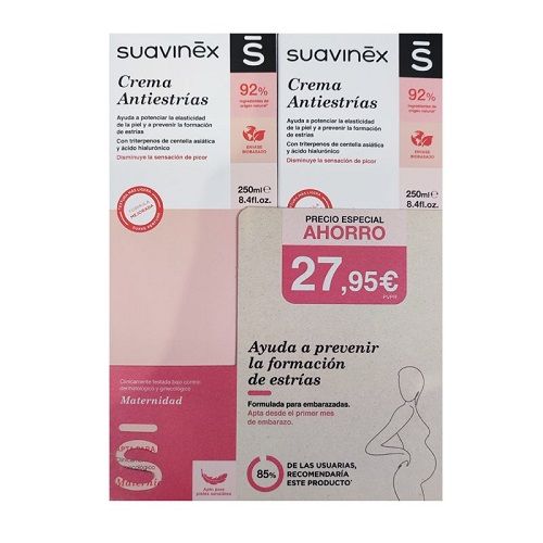 Suavinex Crema Antiestrias Duplo 250ml