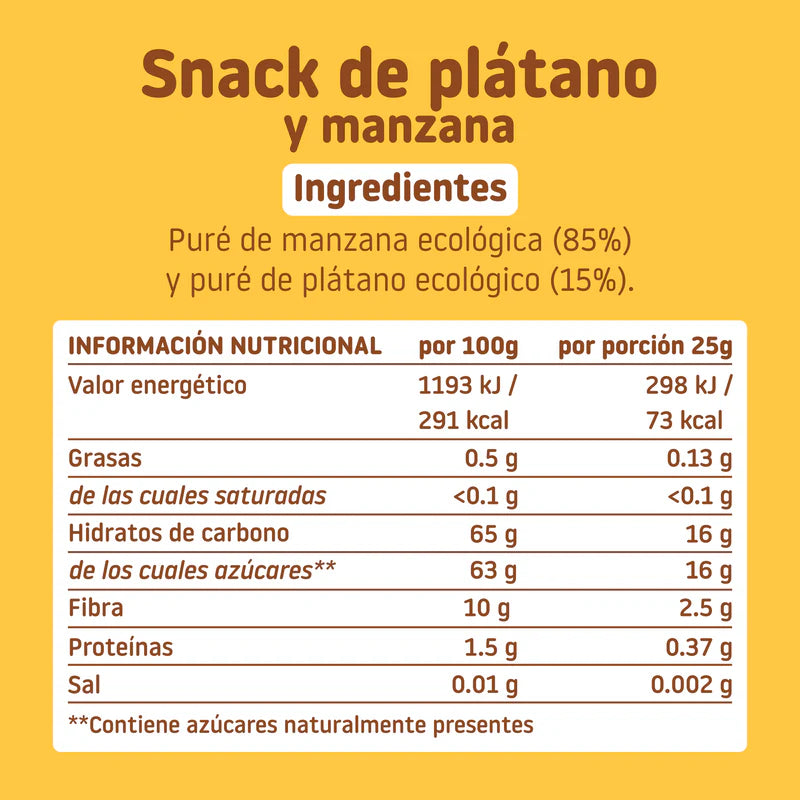 ingredientes y tabla nutricional